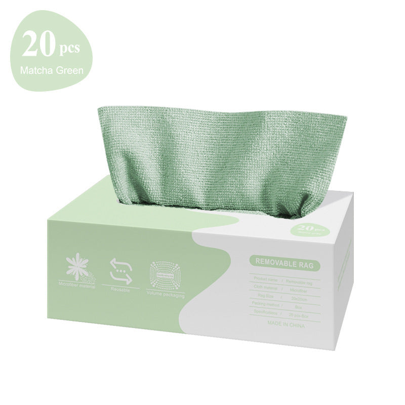 🧹✨ 50% OFF! 🌿Reusable Swedish Cellulose Paper Towels – 20 pcs Per Box – Super Absorbent, Machine Washable & Eco-Friendly
