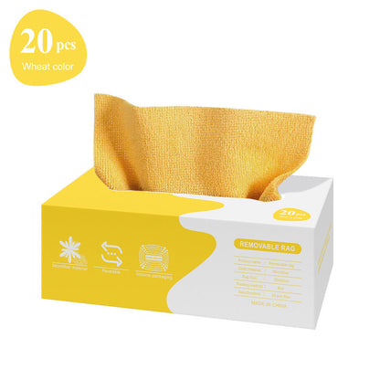 🧹✨ 50% OFF! 🌿Reusable Swedish Cellulose Paper Towels – 20 pcs Per Box – Super Absorbent, Machine Washable & Eco-Friendly