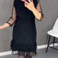 Black-Short  Evening Dress