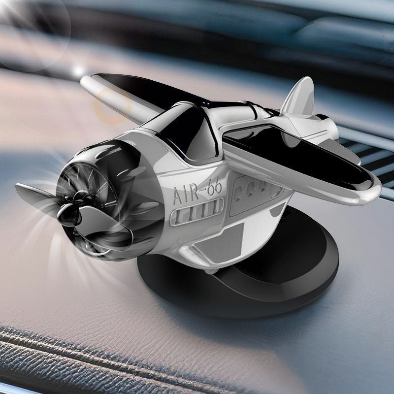 🎁2026 Limited Time Sale - 50% OFF🔥Solar powered airplane shaped car ornaments