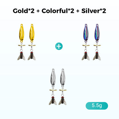 🎣LIMITED-TIME 50% OFF!⚡Metal Propeller Fishing Lure – Sharp Attraction, Smooth Rotation🎯