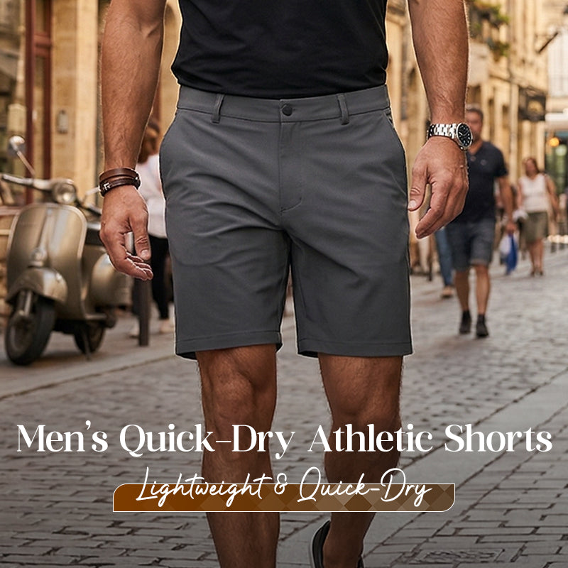 Quick-Dry Athletic Shorts for Men