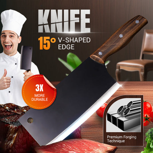 🍽️Darth Vader Ultra Sharp🔪Never Chip or Stain Professional Kitchen Knives