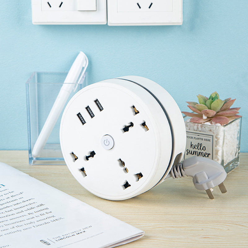 🔌 50% OFF NOW! ⏰ Cord-Winding Universal Power Strip – Built-in cord reel, multiple outlets & surge protection – Keeps cables tidy & organized at home or office ✨