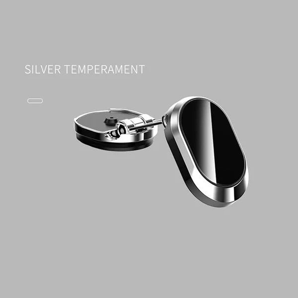 🥳2026 HOT SALE🥳💞50K+ SOLD! 🚗🛡️ Foldable Metal Magnetic Phone Holder – strong magnet holds phone steady, 360° rotation for perfect viewing angle. Keep your eyes on the road, not on your phone – safer driving starts here! 📱✅