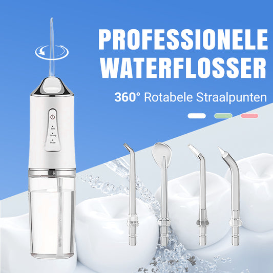 Waterflosser - draagbare tandenreiniger - reisetandenborstel - draagbare orale tandflos irrigator