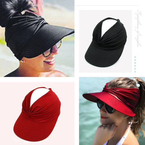 🌞 LIMITED-TIME 50% OFF! 👒 Summer Solid Color Sun Hat – Soft, Wide Brim & Elastic Fit 🍃