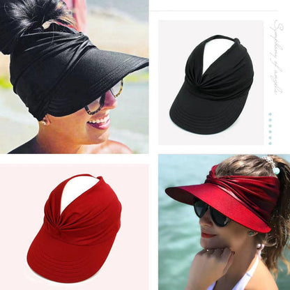🌞 LIMITED-TIME 50% OFF! 👒 Summer Solid Color Sun Hat – Soft, Wide Brim & Elastic Fit 🍃