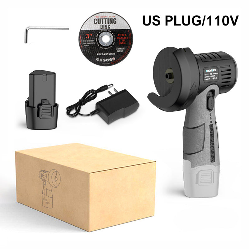⚙️🔧12V Cordless Mini Angle Grinder | 3‑In‑One Cut‑Grind‑Polish For Small‑Scale DIY Jobs⚡