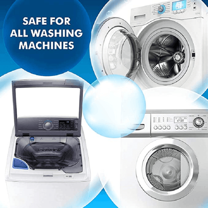🧼💐 Comprimés effervescents pour lave-linge – Nettoyant tout-en-un, élimine résidus et mauvaises odeurs, pour une machine fraîche et propre sans effort 🌿✅