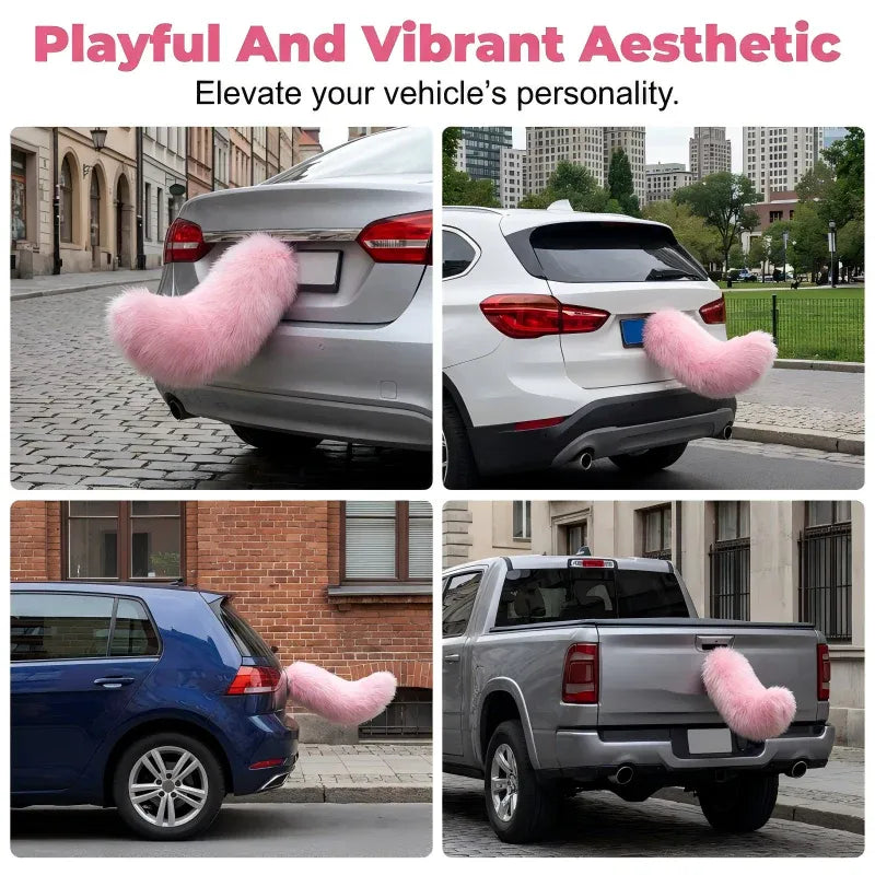 🚗 Make Your Car Stand Out 🐶 Remote Control Animated Car Tail with Fun Motion Effects 🐾