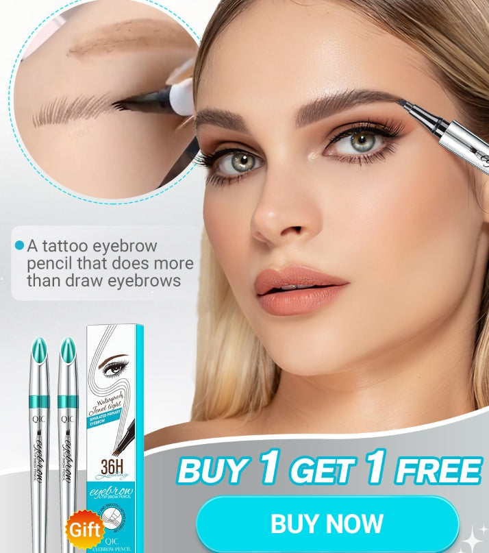 💥Buy 1 Get 1 Free🎉High Quality 3D Waterproof Microblading Eyebrow Pen 4 Fork Tip Tattoo Pencil