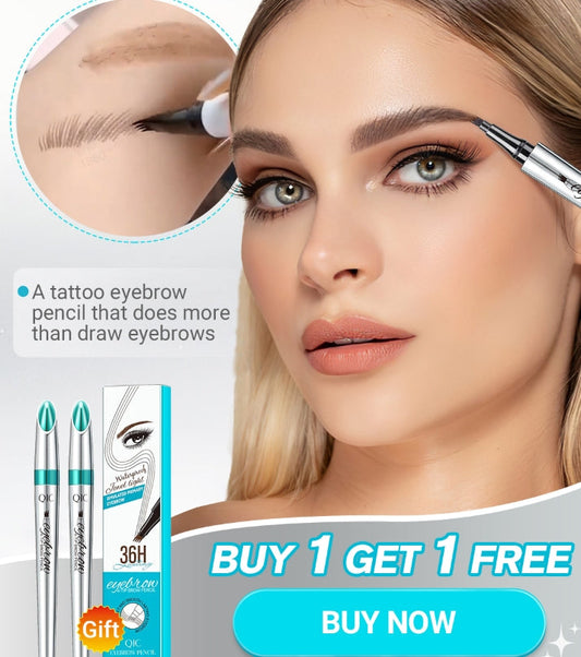 💥Buy 1 Get 1 Free🎉High Quality 3D Waterproof Microblading Eyebrow Pen 4 Fork Tip Tattoo Pencil