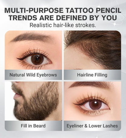 💥Buy 1 Get 1 Free🎉High Quality 3D Waterproof Microblading Eyebrow Pen 4 Fork Tip Tattoo Pencil