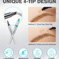 💥Buy 1 Get 1 Free🎉High Quality 3D Waterproof Microblading Eyebrow Pen 4 Fork Tip Tattoo Pencil