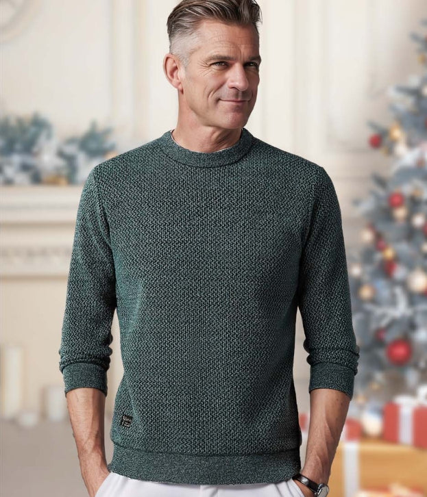 ✨Men's Warm Cozy Lined Crewneck Top🎁Ideal Gift