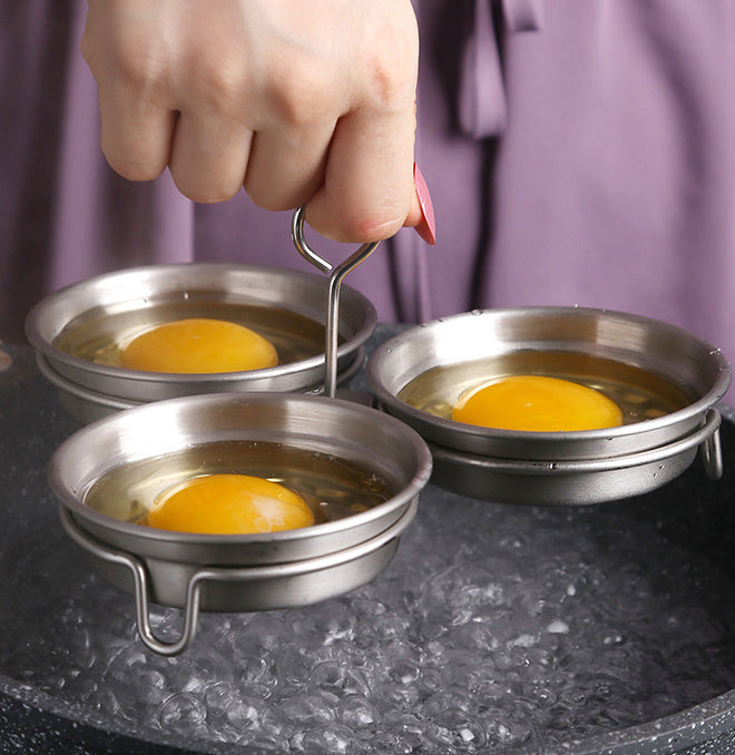 🥚 304 Stainless Steel Egg Cooker – Food-Grade, Sturdy & Easy-Release Design ✨🍳