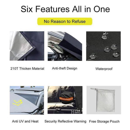 Premium Magnetic Windshield Cover – All-Season Protection Against Snow, Frost & UV