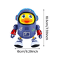 🦆50% OFF LIMITED TIME!✨Dancing Space Duck Toy - Interactive LED Light & Music with Solar Sensor for Fun Cosmic Dance Moves🌟🚀