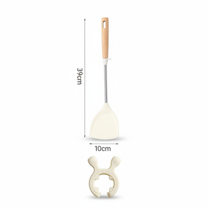 Multifunction Silicone Pot Handle Spatula Rack