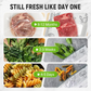 🍗Limited time offer! Buy 3 get 2 free🥦Reusable Aluminum Foil Sealable Storage Bags