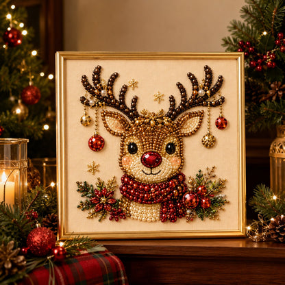 🎄🎊Christmas Special 50% Off! 🎅Boost your Christmas atmosphere! 🦌Favorite for DIY lovers!💎DIY Christmas Pearl Art Kit
