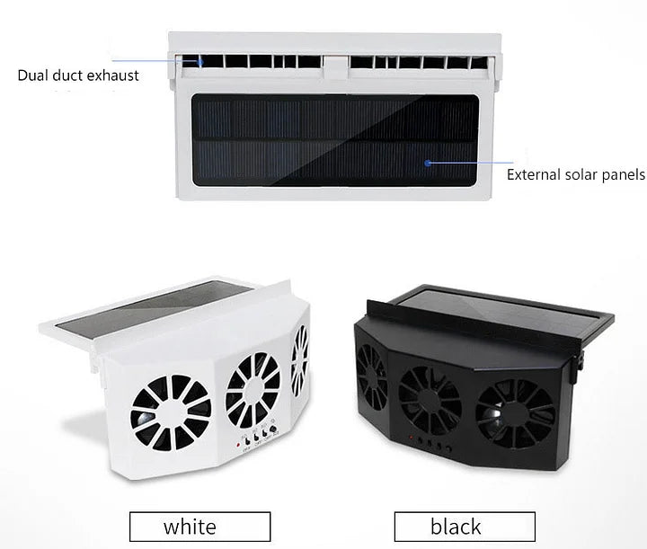 ✈️The New Solar Car Cooling Artifact [air circulation exhaust fan]