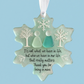 🌊Snowflake-Shaped Sea Glass Friendship Decor✨Shaped by Nature & Crafted by Hand!