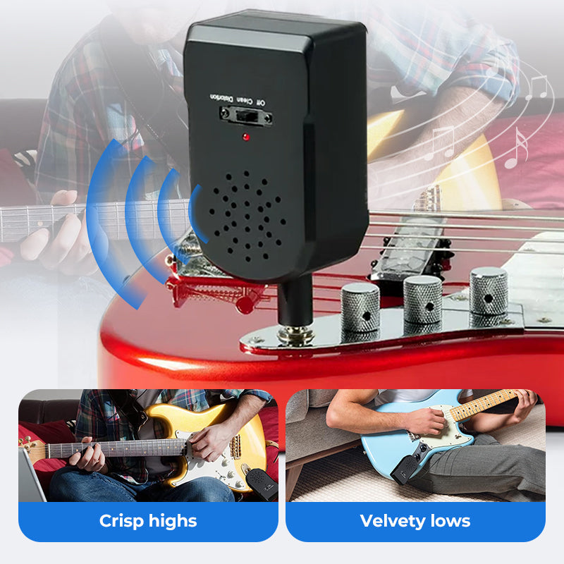🌆HOT SALE🎁Mini Portable Guitar Amplifier Set🎸30W HD Sound🔊