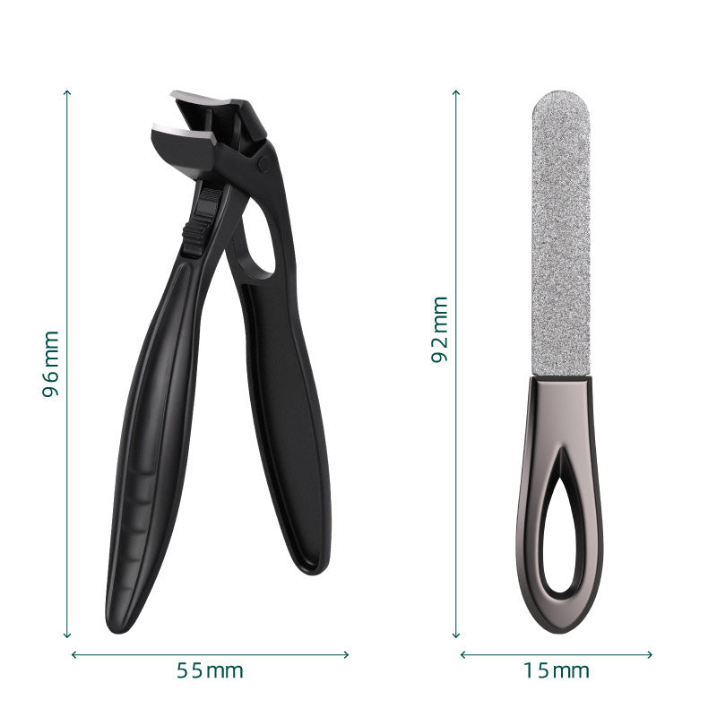 Splash-Proof Stainless Steel Nail Trimmer