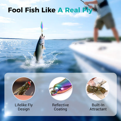 🎣LIMITED-TIME 50% OFF!⚡Metal Propeller Fishing Lure – Sharp Attraction, Smooth Rotation🎯
