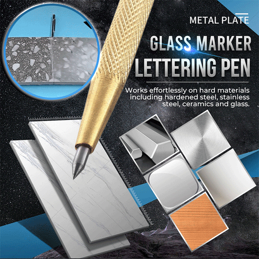 Tungsten Steel Engraving Pen - Professional Glass Cutter & Metal Marker for Tiles, Marble & Hard Surfaces