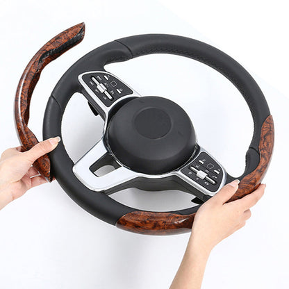 🍃🍃Carbon Fiber Pattern Laser Ultra-thin Non-slip Universal Car Steering Wheel Cover（Buy 2 Free Shipping）