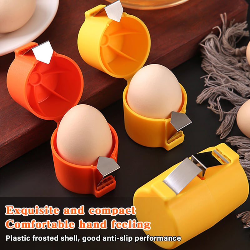 Egg Shell Opener | Clean Crack Every Time, No Mess, Fits All Egg Sizes — 3-Pack