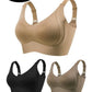 🌷 50% OFF – LIMITED TIME! 💕Subtle Striped Seamless Bra with W-Support ✨ Wire-Free Lift & Unmatched Comfort