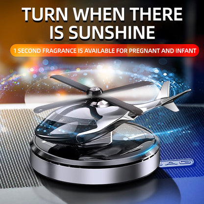 📢📢50% OFF !! ⏰ Metal Solar Helicopter Air Freshener