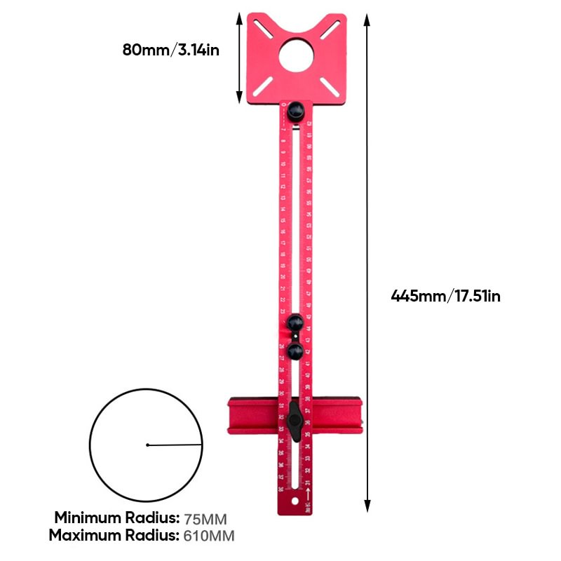 🔧 LIMITED-TIME 49% OFF! ✨ 3-in-1 Router Milling Groove Bracket – Adjustable, Inch/cm Scales, Modular Design 🛠️