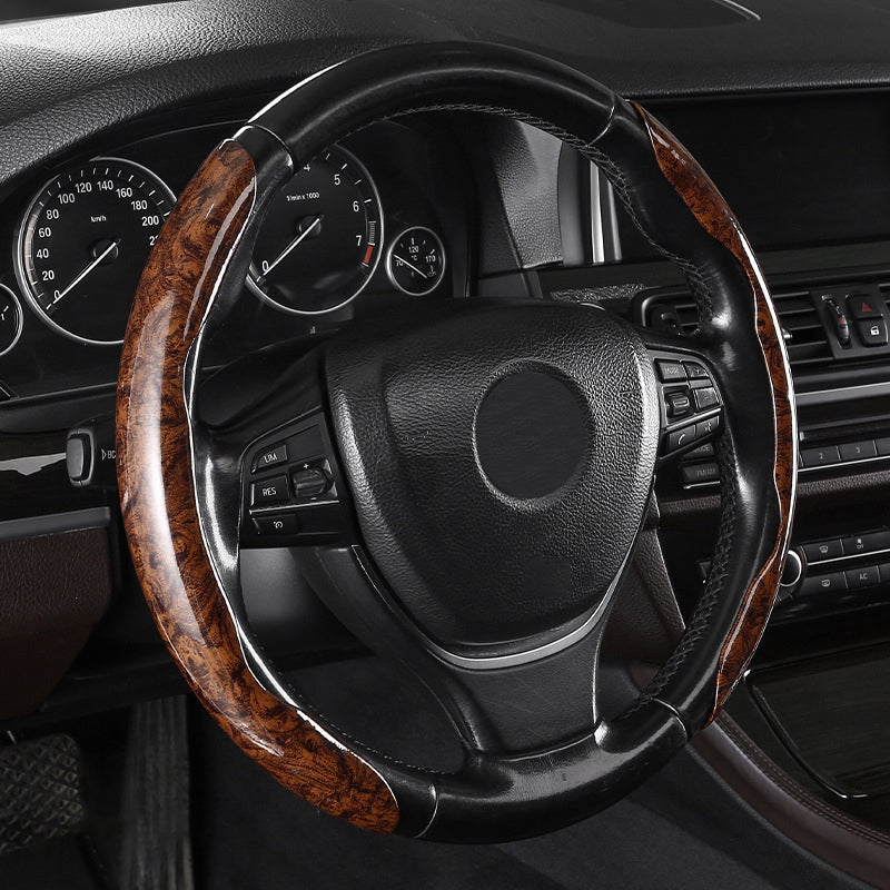 🍃🍃Carbon Fiber Pattern Laser Ultra-thin Non-slip Universal Car Steering Wheel Cover（Buy 2 Free Shipping）