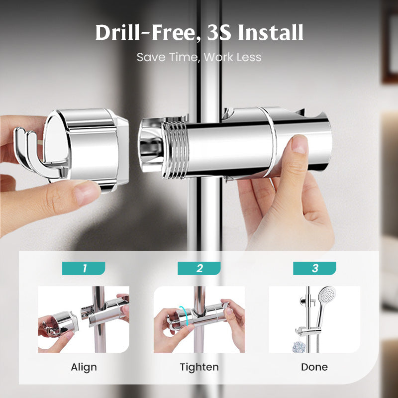 Hand Shower Holder Without Drilling