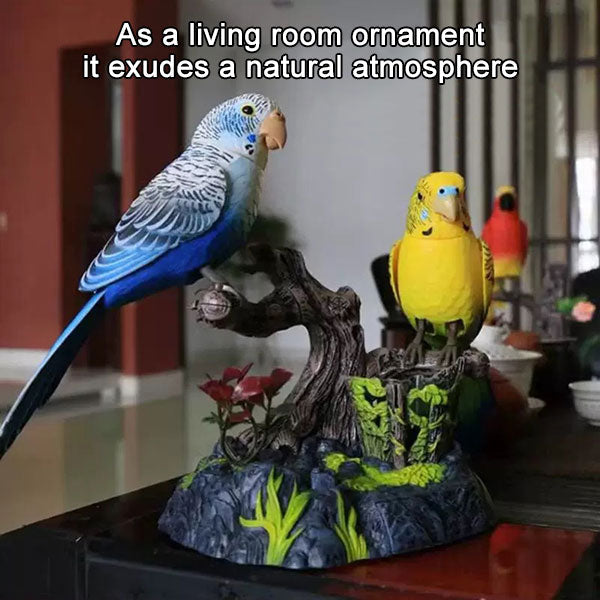 🔥HOT SALE🦜Electric battery-powered voice-controlled parrots