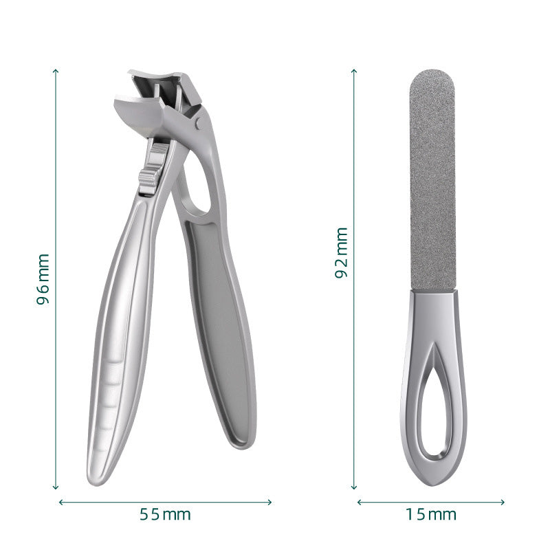Splash-Proof Stainless Steel Nail Trimmer