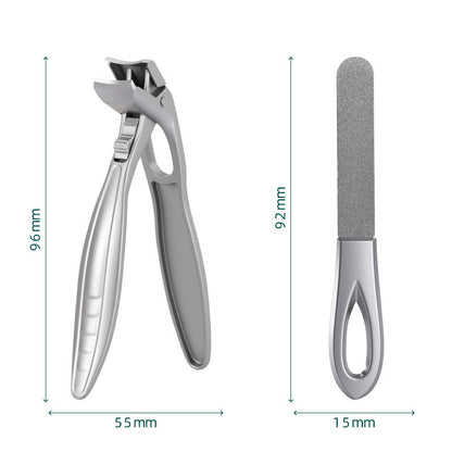 Splash-Proof Stainless Steel Nail Trimmer