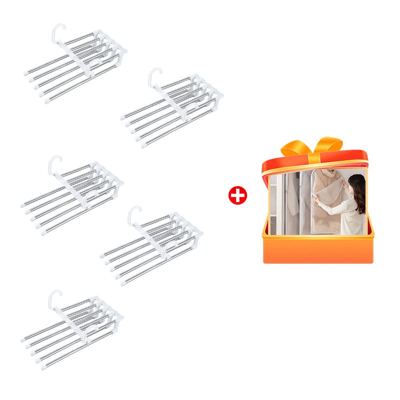 💗Household Multifunctional Telescopic Folding Multi-layer Pants Storage Rack
