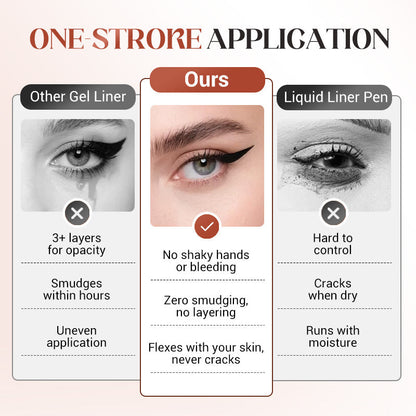 ⏰Now only 50% off!💜BUY 1 GET 1 FREE💜Waterproof Beachproof Gel Liner