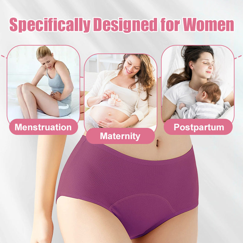 🎉Last Day-Buy 1 Get 3 Packs🎉2026 Best Seller High Waist Leak proof panties✨Butter-Soft & Stretchy🍃