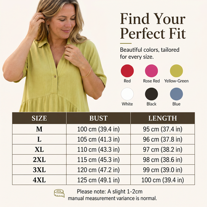 🥳2026 HOT SALE🥳Cotton-Linen A-Line Dress – Breathable, Everyday Chic