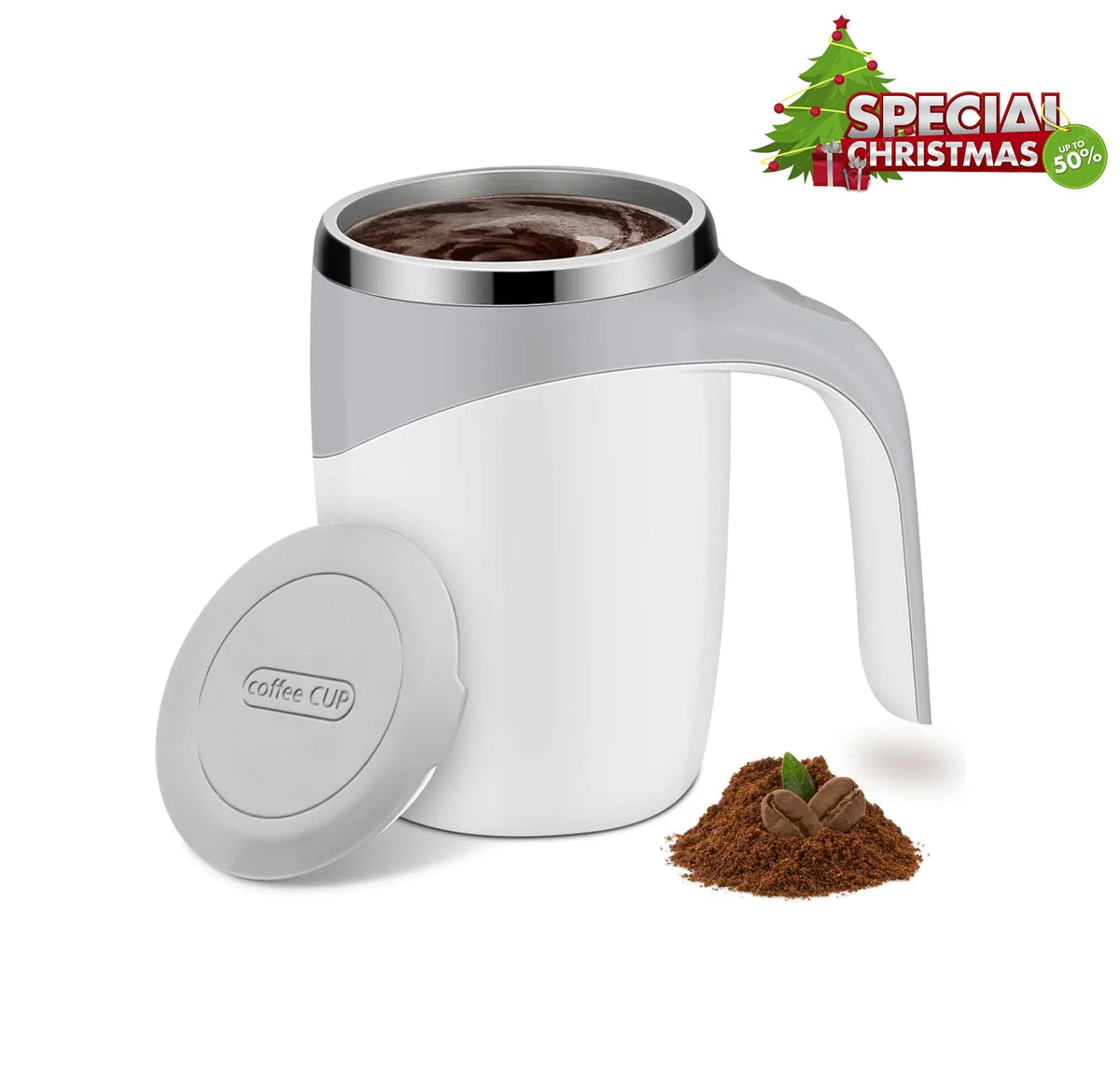 Automatic Magnetic Stirring Coffee Mug