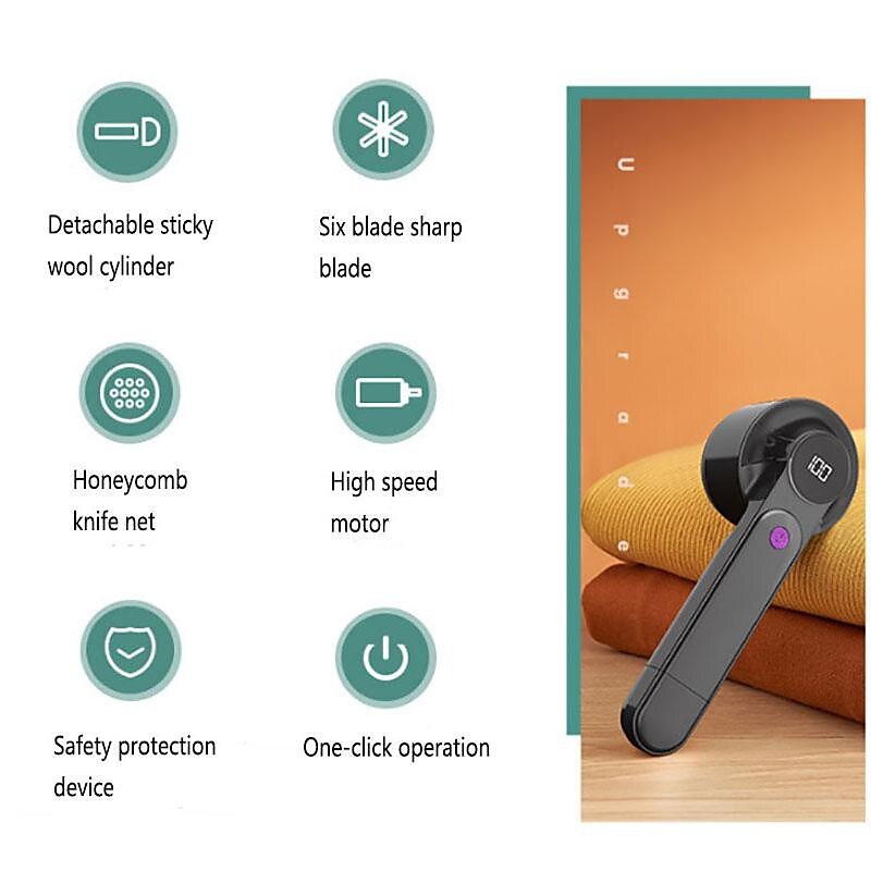 🎁2-in-1 Electric Lint Remover