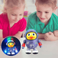 🦆50% OFF LIMITED TIME!✨Dancing Space Duck Toy - Interactive LED Light & Music with Solar Sensor for Fun Cosmic Dance Moves🌟🚀