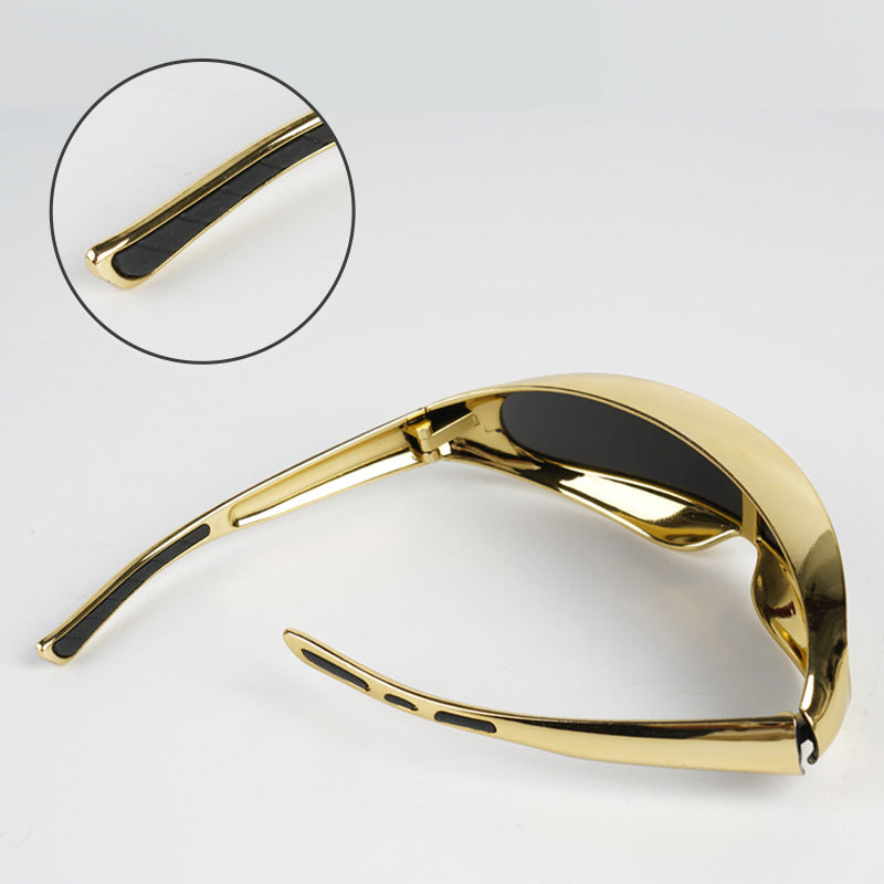 ✨Protective One-Piece Mirror Welding Goggles